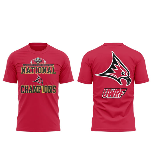 Limited Edition Falcon Football 2025 NCAA Division III National Champions TShirt