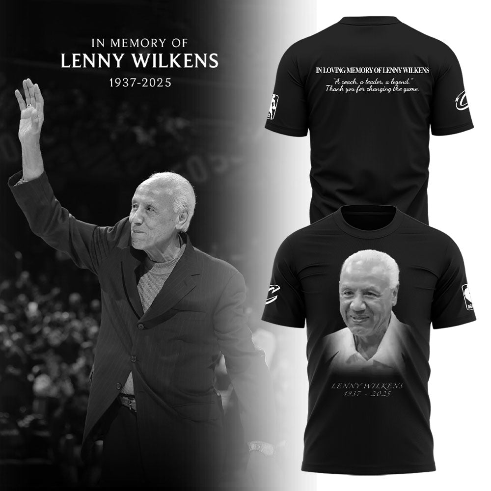 Lenny Wilkens Thank You For The Memories  T-Shirt