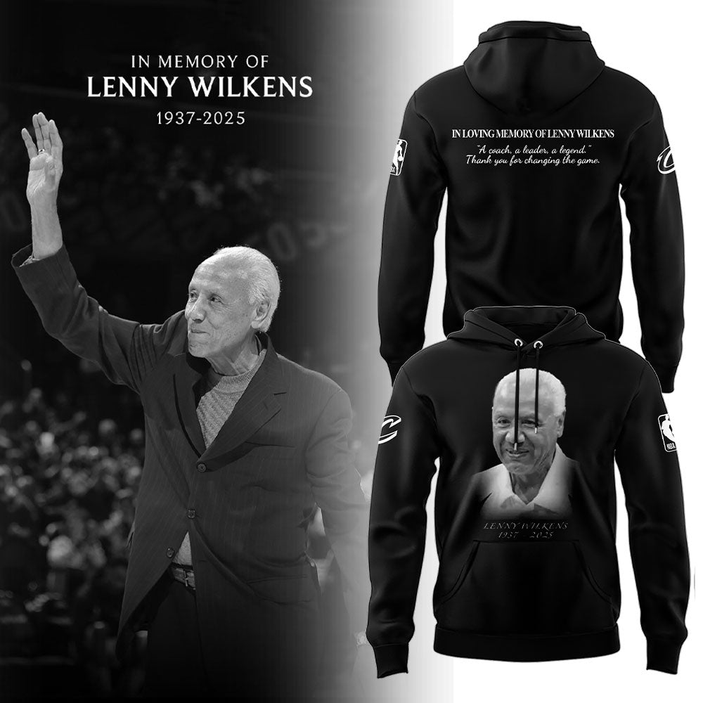 Lenny Wilkens Thank You For The Memories Hoodie