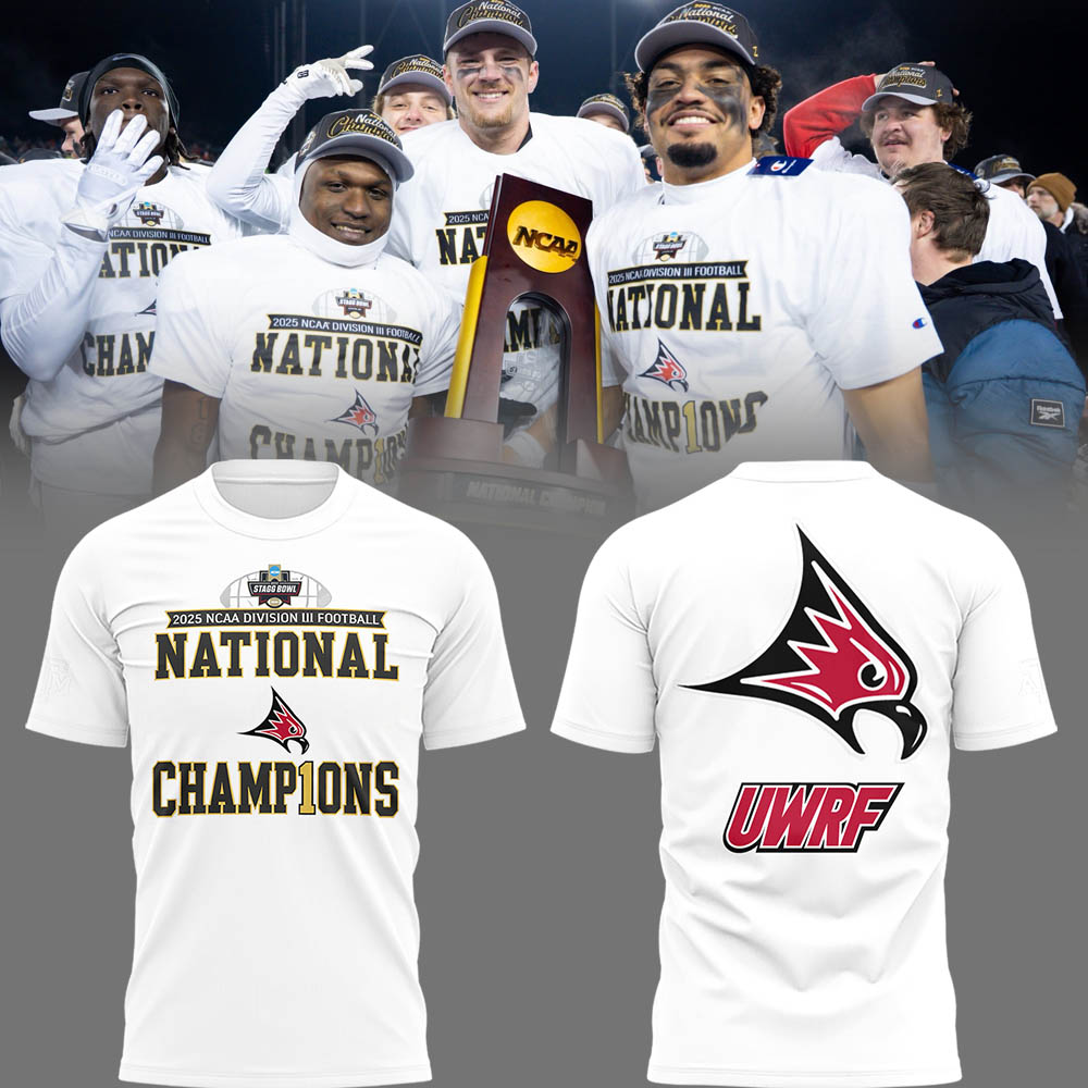 Limited Edition Falcon Football 2025 NCAA Division III National Champions TShirt