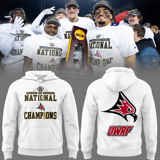 Limited Edition Falcon Football 2025 NCAA Division III National Champions Hoodie