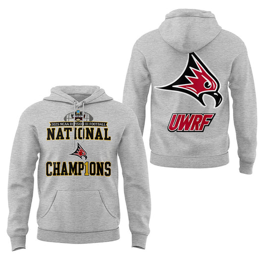 Limited Edition Falcon Football 2025 NCAA Division III National Champions Hoodie