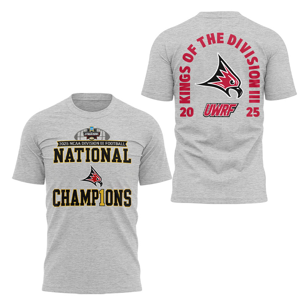 Limited Edition Falcon Football 2025 NCAA Division III National Champions TShirt