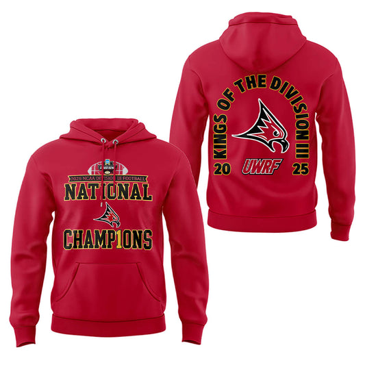 Limited Edition Falcon Football 2025 NCAA Division III National Champions Hoodie