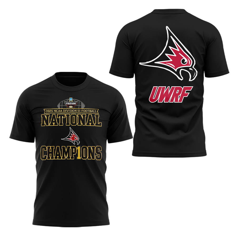 Limited Edition Falcon Football 2025 NCAA Division III National Champions TShirt