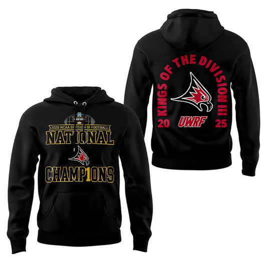 Limited Edition Falcon Football 2025 NCAA Division III National Champions Hoodie