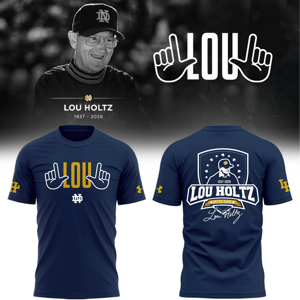 Notre Dame Legacy “ Lou Holtz Tribute Shirt