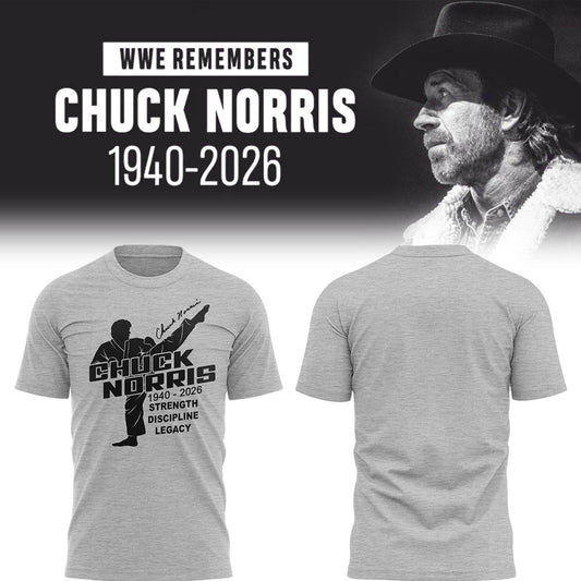 Limited Edition Thank You For The Memories Chuck Norris Shirt