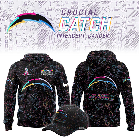 Los Angeles Chargers Crucial Catch Limited Hoodie