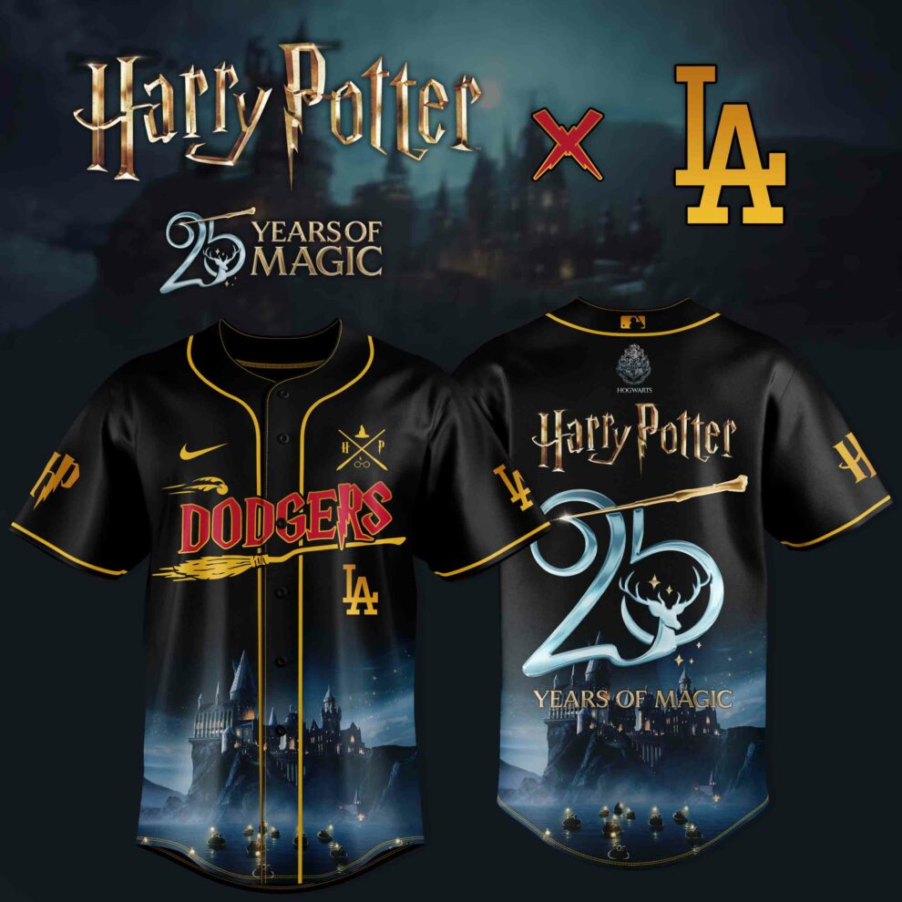 MLB x Harry Potter 25 Years of Magic Baseball Jersey