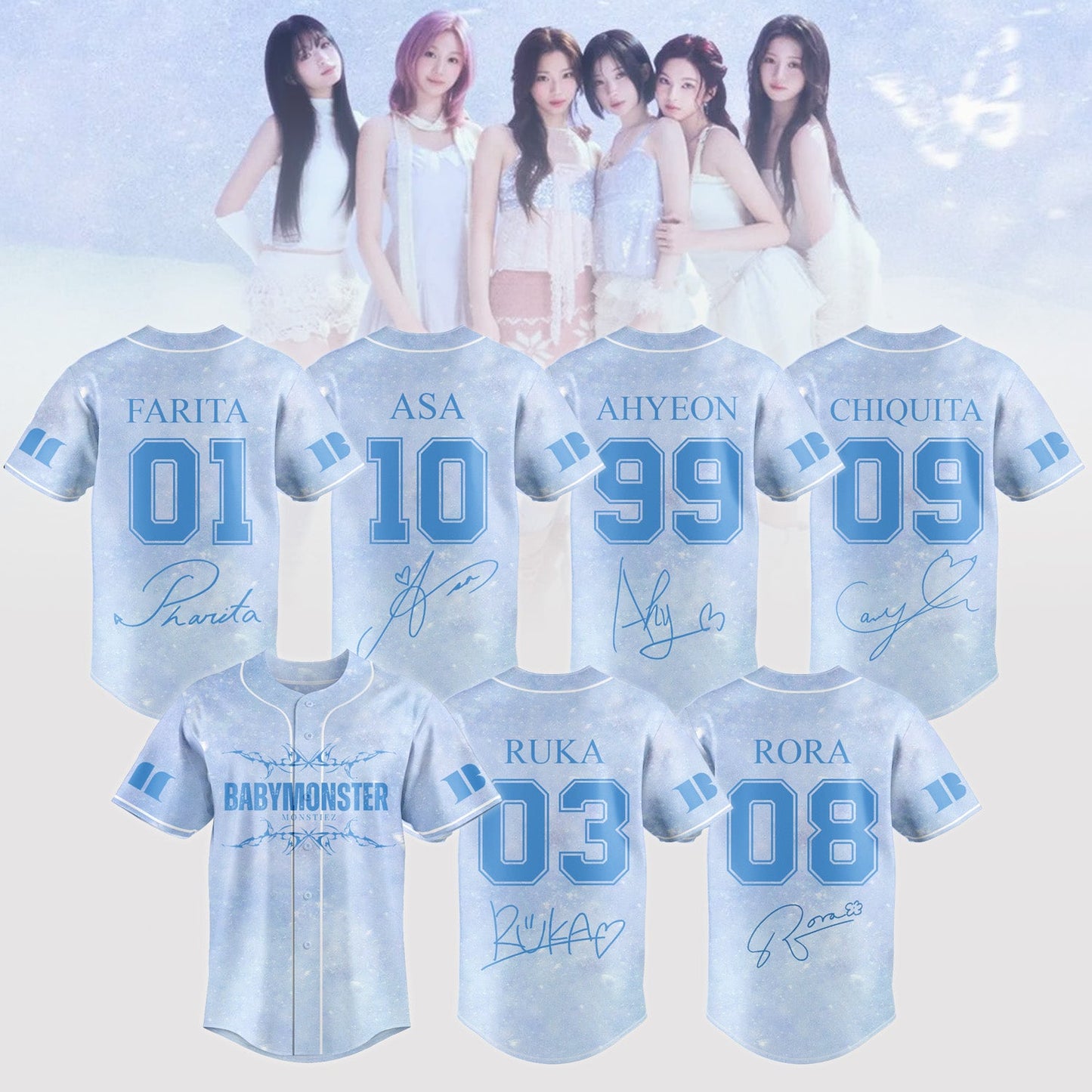 BABY MONSTER: MV NEW SUPA DUPA LUV JERSEY LIMITED