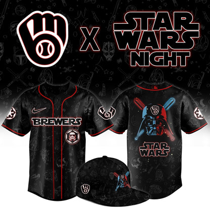 Milwaukee Brewers 2025 Star Wars Night Limited Jersey