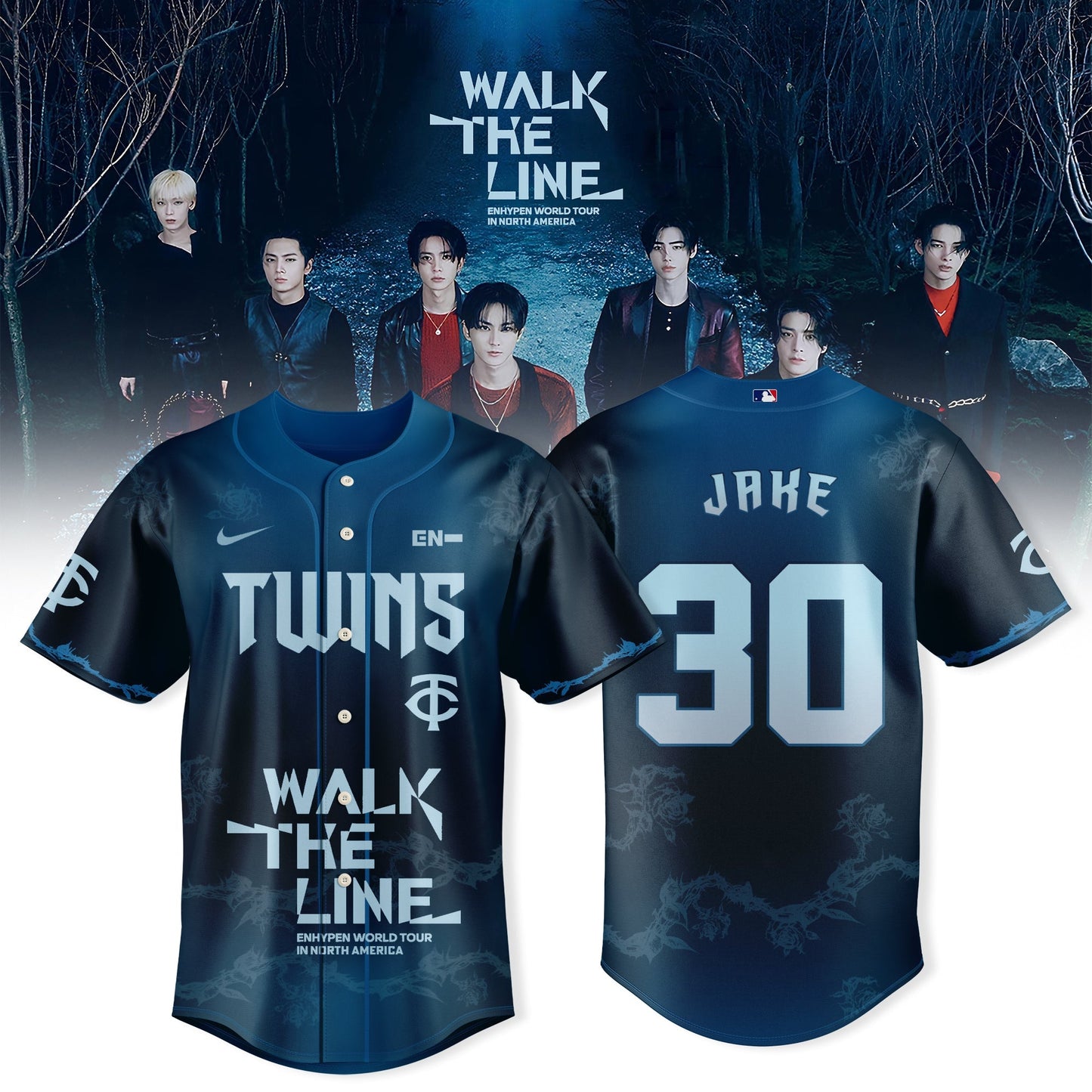 Minnesota Twins x ENHYPEN Walk the Line World Tour