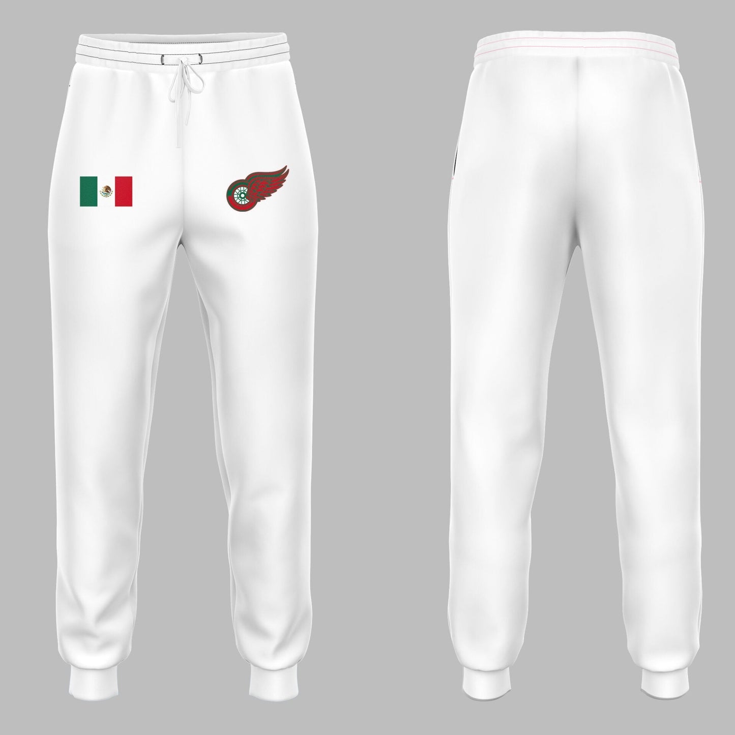 Limited Edition Red Wings x Mexican Heritage Night 2025 Custom Hockey Jersey