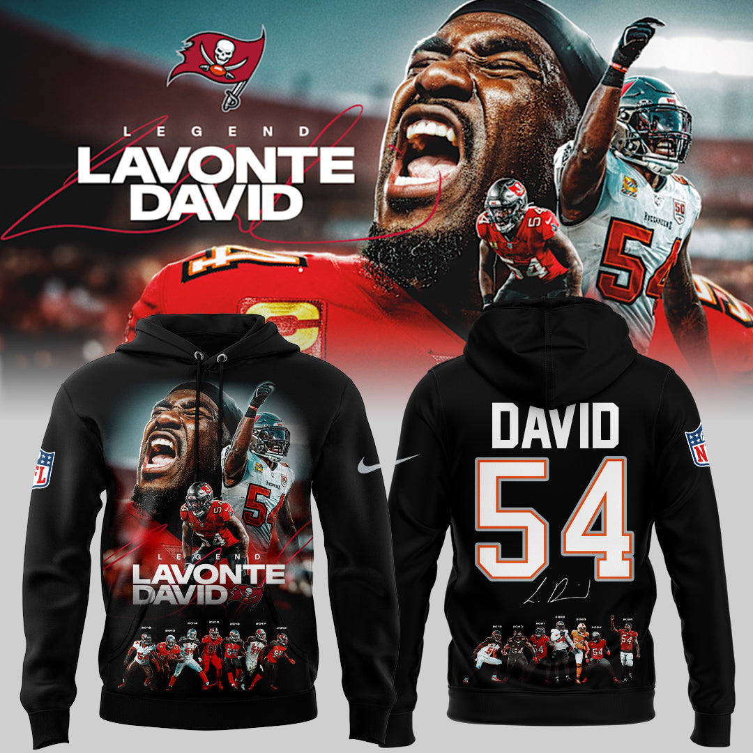 Limited Edition Legend Lavonte David “ Thank You For The Memories Hoodie