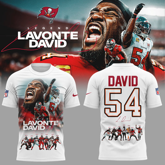 Limited Edition Legend Lavonte David “ Thank You For The Memories TShirt