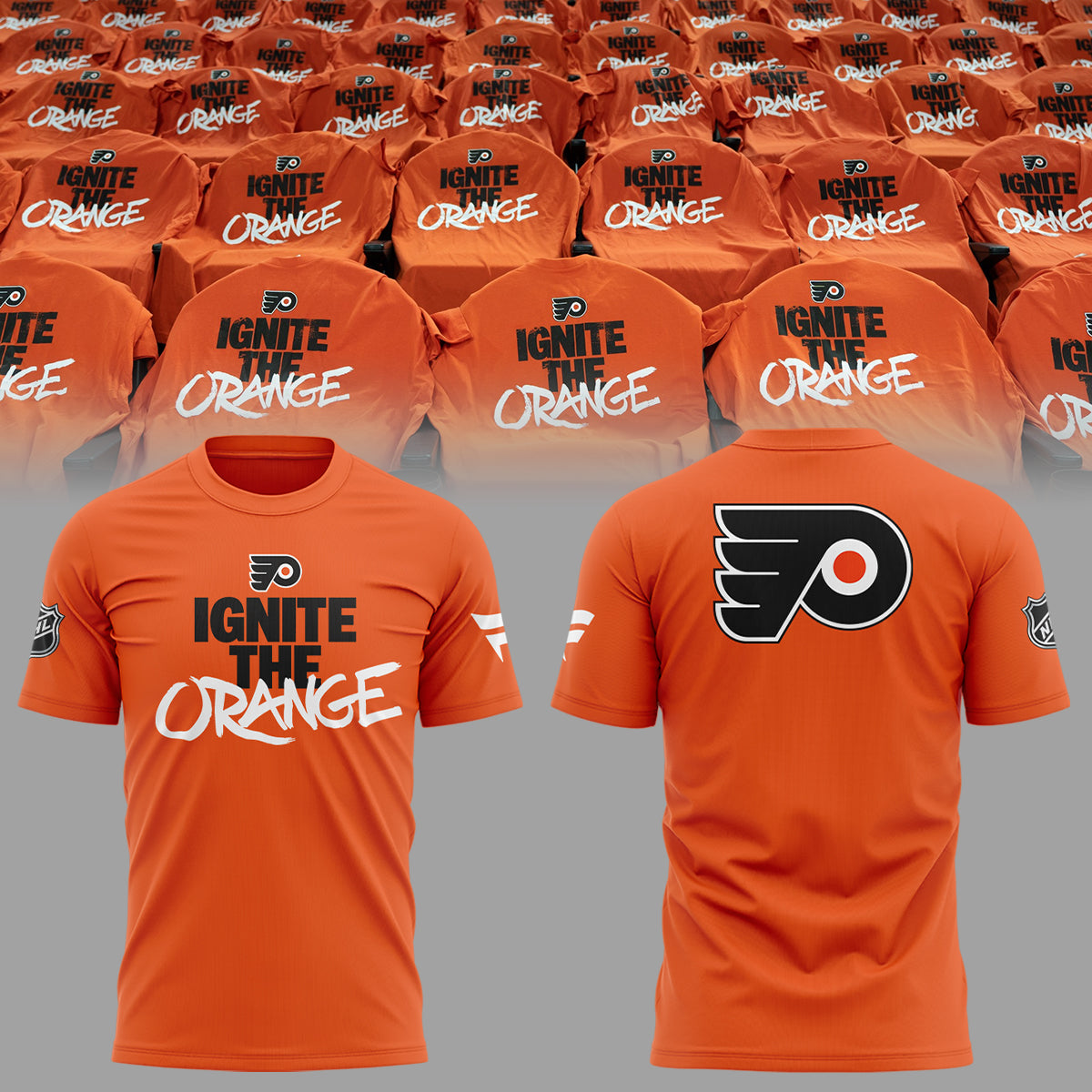 Limited Edition Flyers Hockey Puck Everybody TShirt