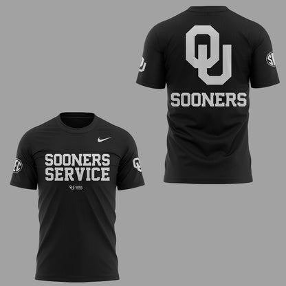 Limited Edition Oklahoma Football Sooner Service� TShirt