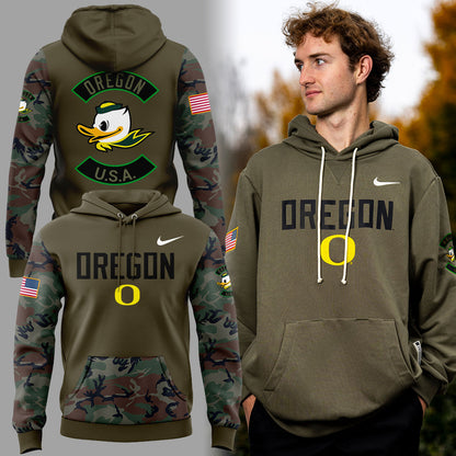 Limited Edition Oregon Military Appreciation Hoodie