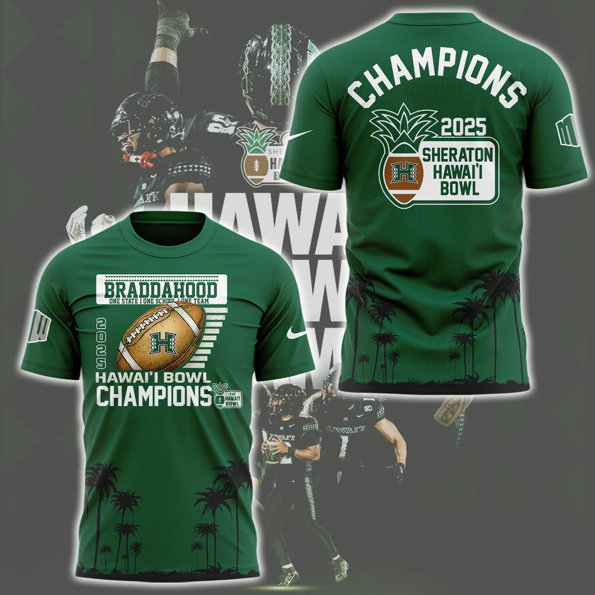 Limited Edition Hawai™i Bowl Champions Shirt