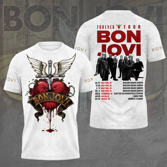 Bon Jovi – Forever Tour 2026 Limited T-Shirt