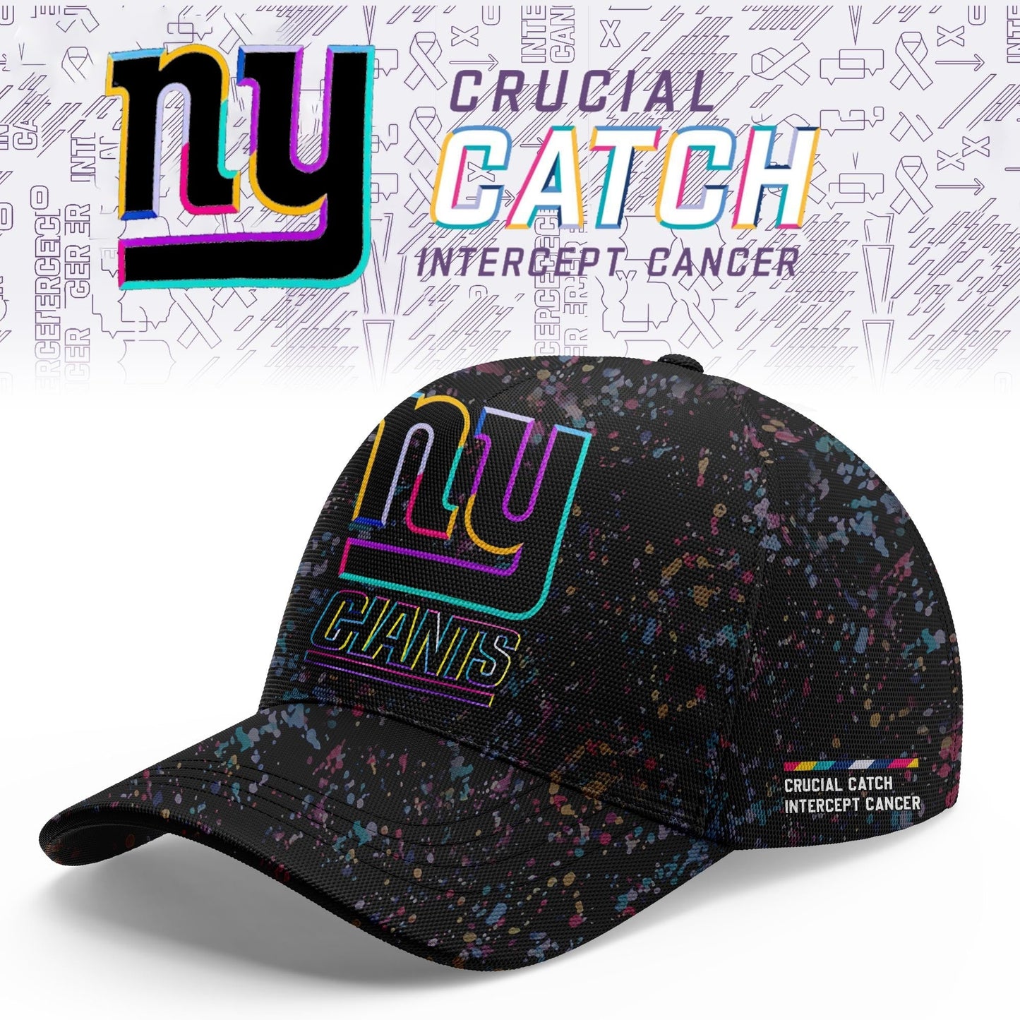 New York Giants Crucial Catch Limited Football Jersey