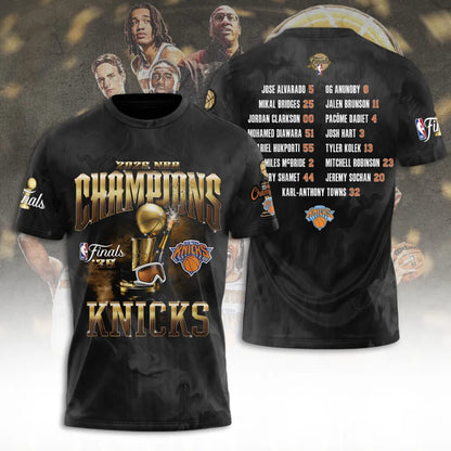 New York Knicks 2026 NBA Finals Champions T-Shirt