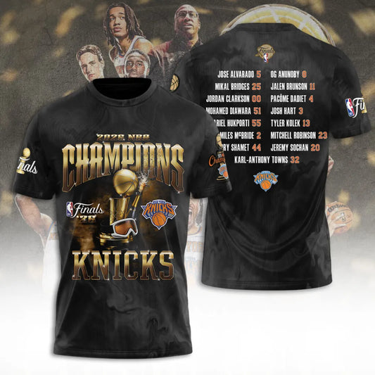 New York Knicks 2026 NBA Finals Champions T-Shirt