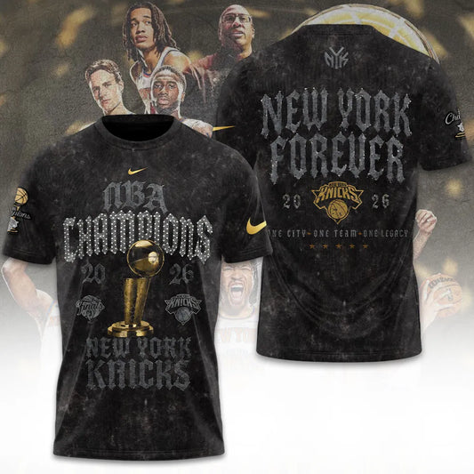 New York Knicks 2026 NBA Finals Champions T-Shirt
