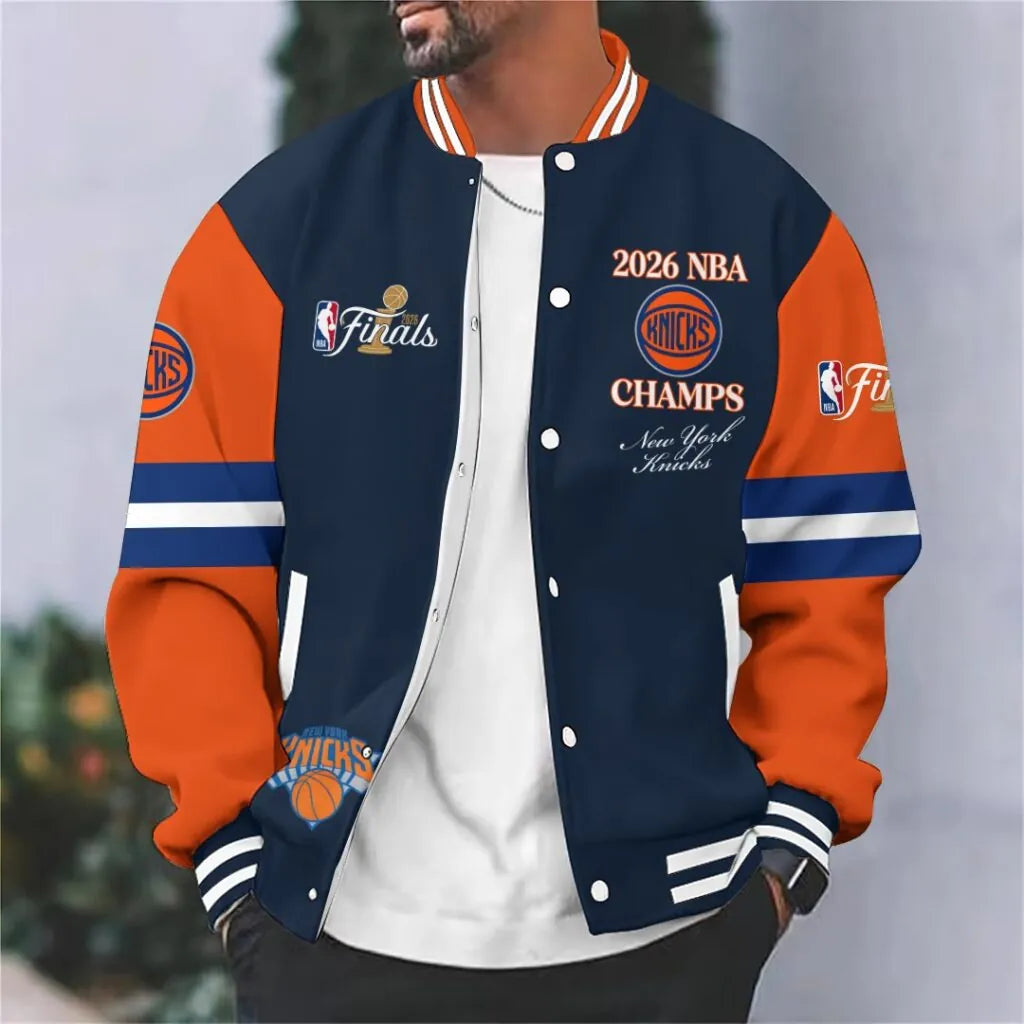 New York Knicks 2026 NBA Champions Bomber Jacket