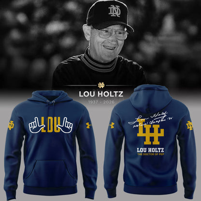 Remembering The Life And Legacy Of Lou Holtz Hoodie