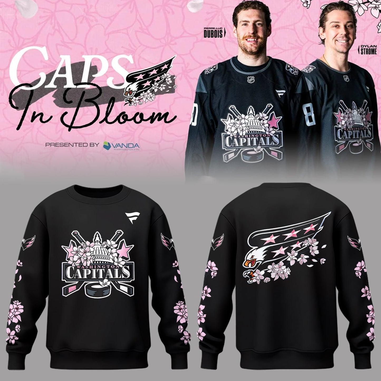 Limited Edition Cherry Blossom Night Sweatshirt