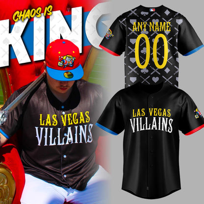 The Las Vegas Villains¸ Custom Jersey