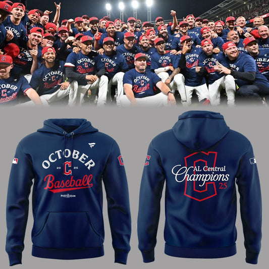 Limited Edition Guardians American League Central Division 2025 Hoodie