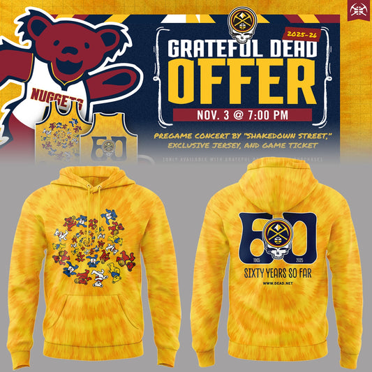Limited Edition Nuggets x Grateful Dead Hoodie