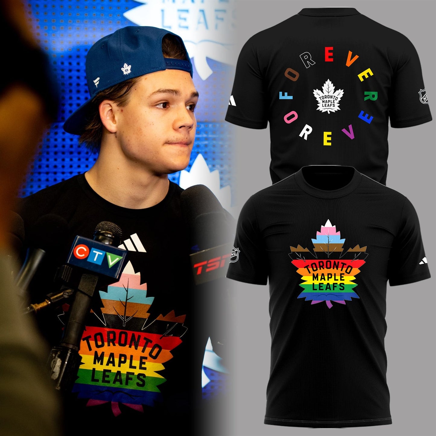 Toronto Maple Leafs Limited Pride Night TShirt