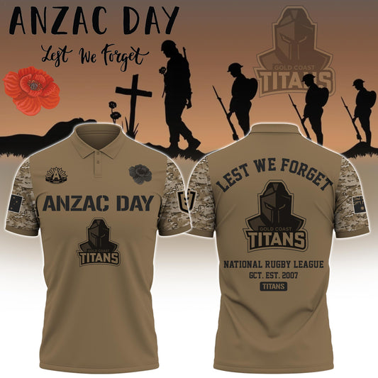 Gold Coast Titans “ Anzac Day Polo