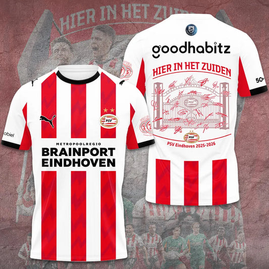 PSV Eindhoven Champions 2026 T Shirt