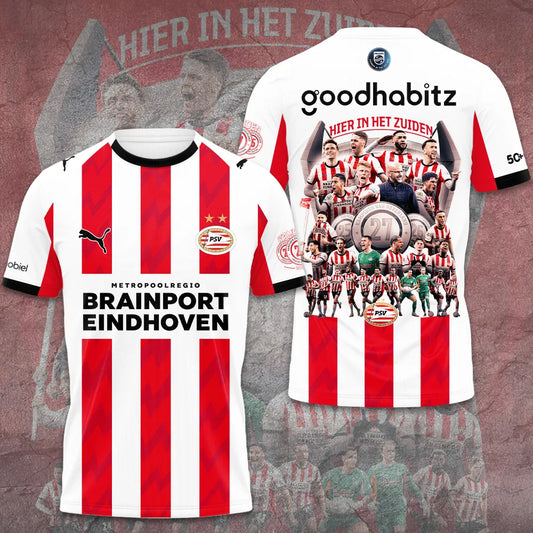 PSV Eindhoven Champions 2026 T Shirt