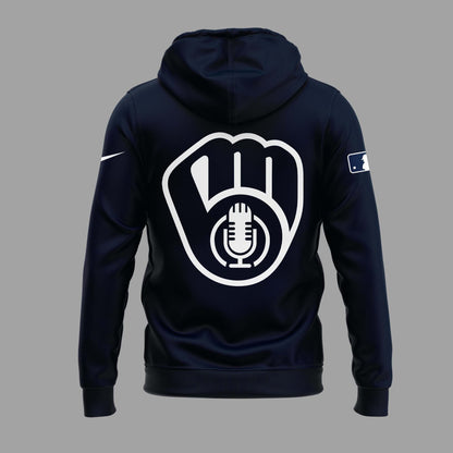 Limited Edition Brewers Baseball Honoring Mr. Baseball Bob Uecker Hoodie