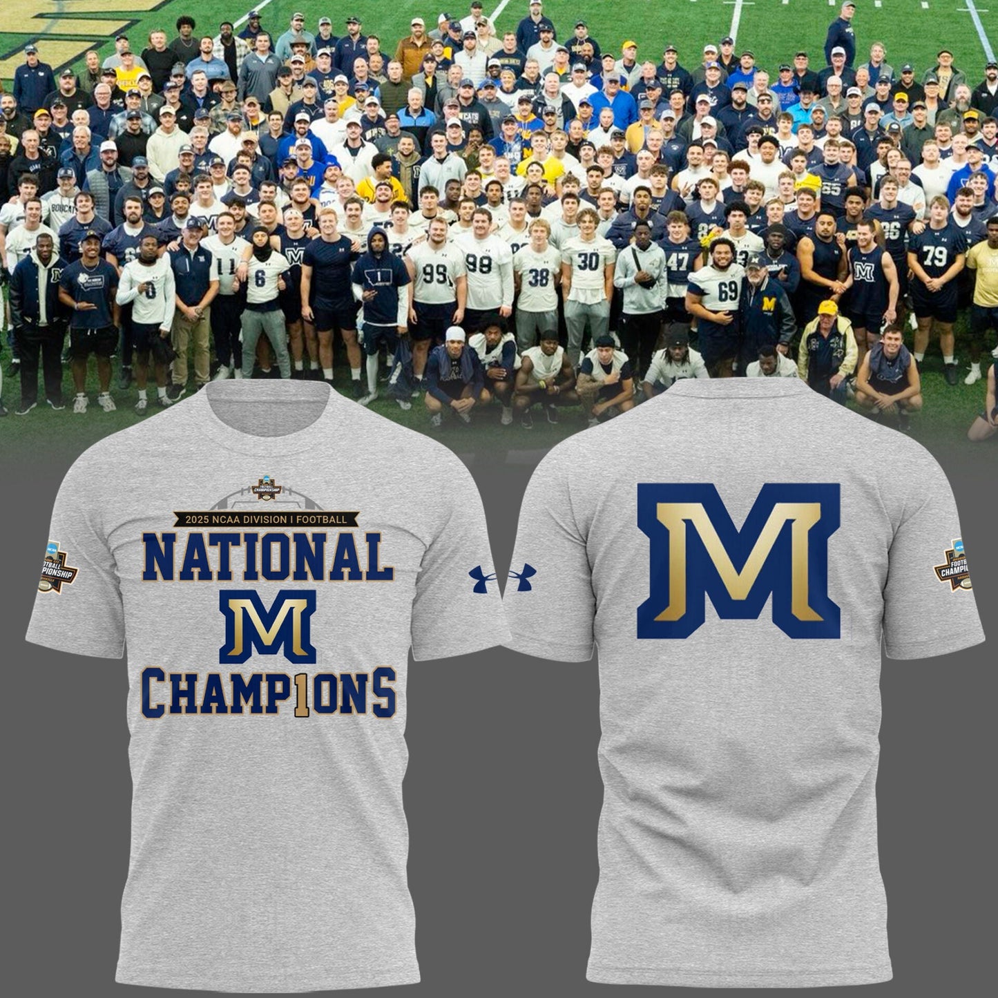 Limited Edition MSU Champions 2026 FCS Tshirt