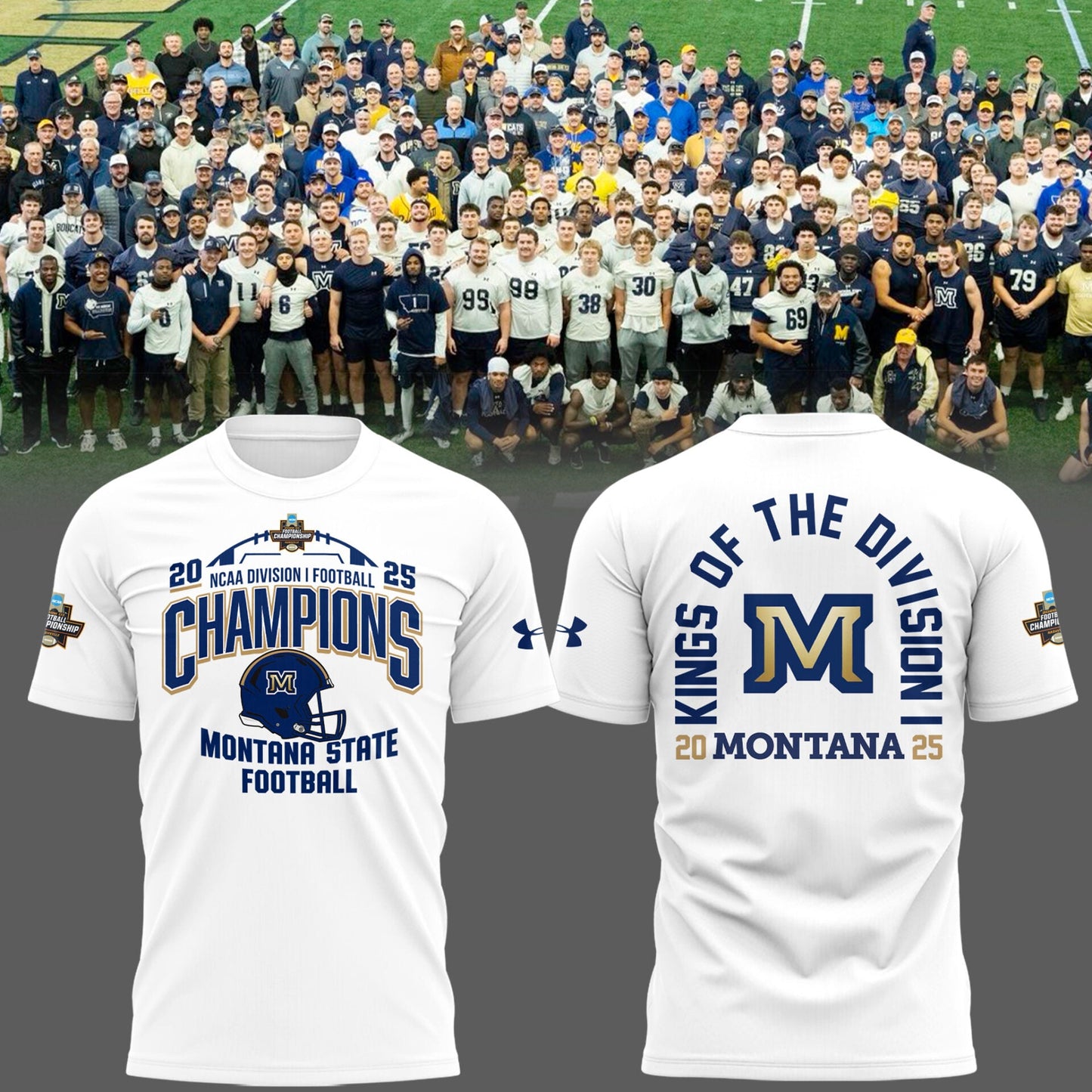 Limited Edition MSU Champions 2026 FCS Tshirt