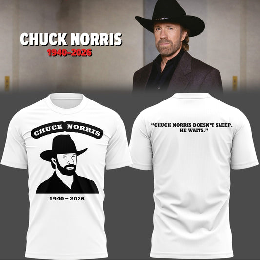 Limited Edition Thank You For The Memories Chuck Norris Shirt