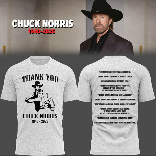 Limited Edition Thank you for the Memories-C.Norris Shirt