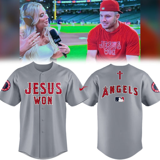 Los Angeles Angels Limited Edition Jesus Won Jersey âœï¸âš¾