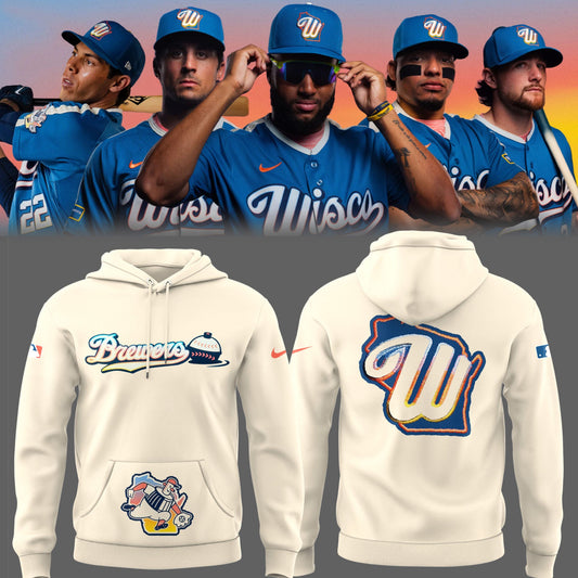 Milwaukee Brewers âš¾ City Connect That™s the Wisco way Hoodie
