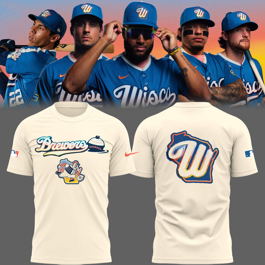 BREW âš¾ City Connect That™s the Wisco way TShirt