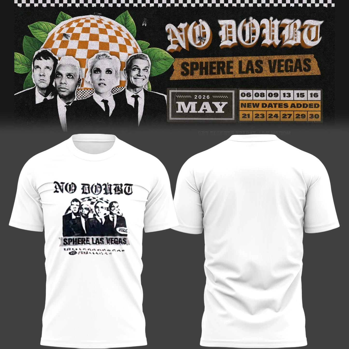Limited Edition No Doubt Live at Sphere 2026 Shirt