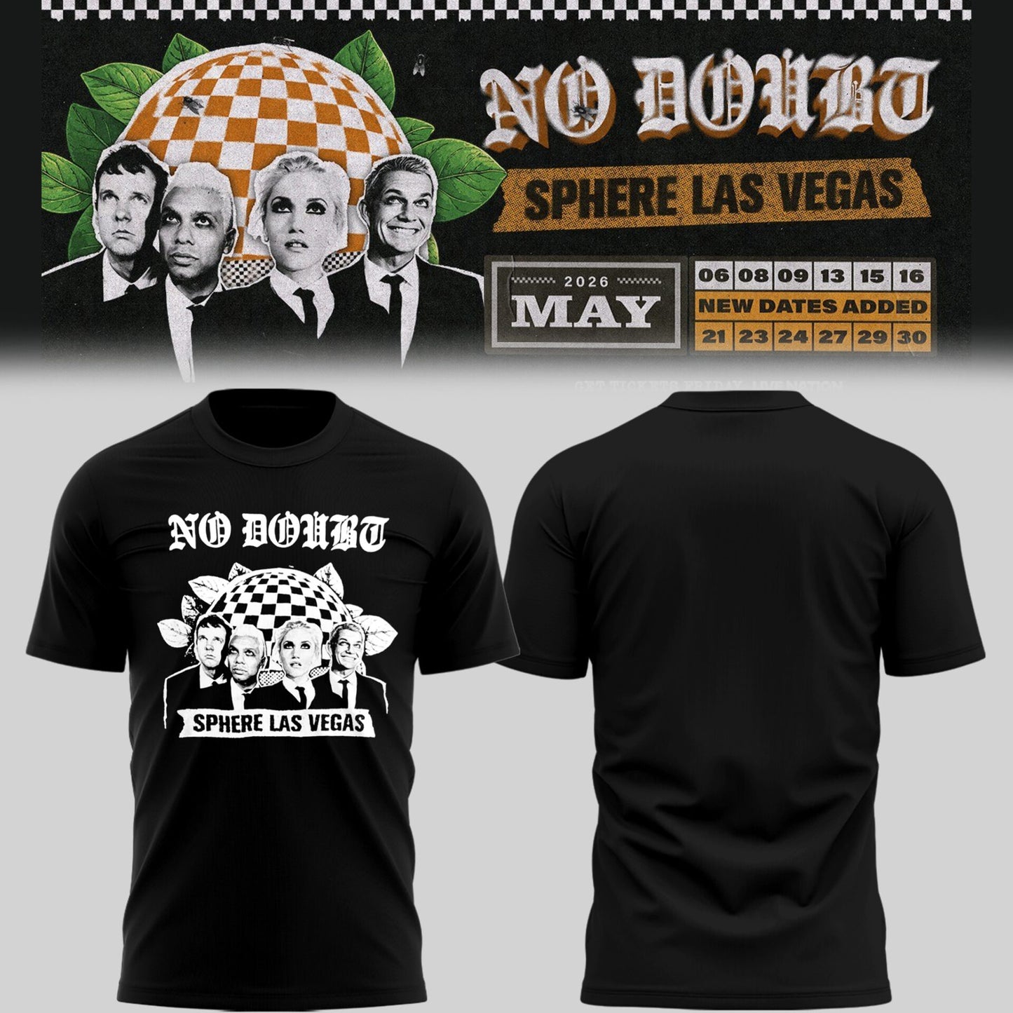 Limited Edition No Doubt Live at Sphere 2026 Shirt