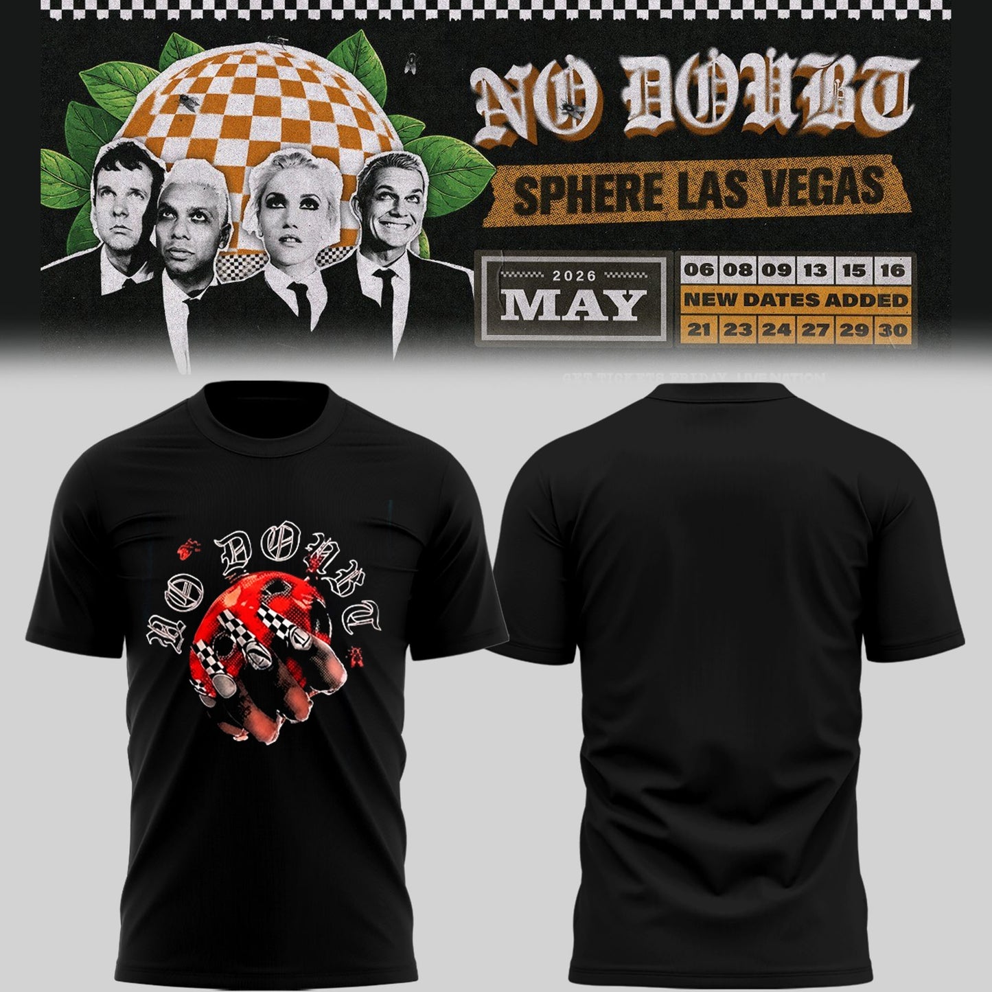 Limited Edition No Doubt Live at Sphere 2026 Shirt